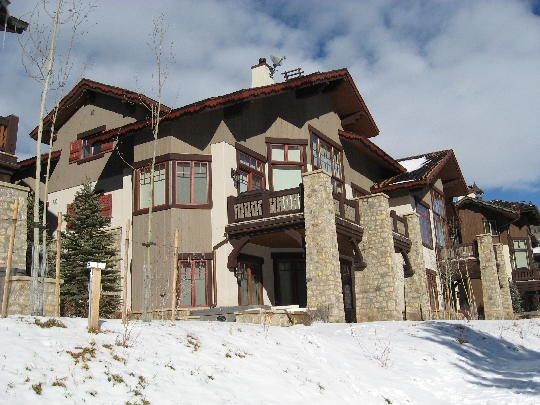 Photo from the Eagle County Assessor’s Office of 825 W Forest Road #5 aka Unit 5, Gore Creek Place, Vail CO.